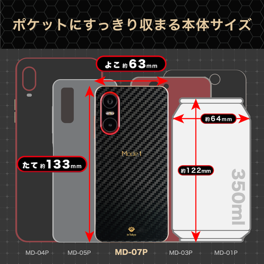 Mode1 Pocket SHIRO SIMフリー 新品未使用 Mode1 Pocket SHIRO SIM