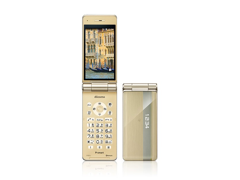 m*様 P-smart P-01J ブラック 本体と付属品 ムスビー｜docomo Panasonic P-smart ケータイ P-01J ブラック