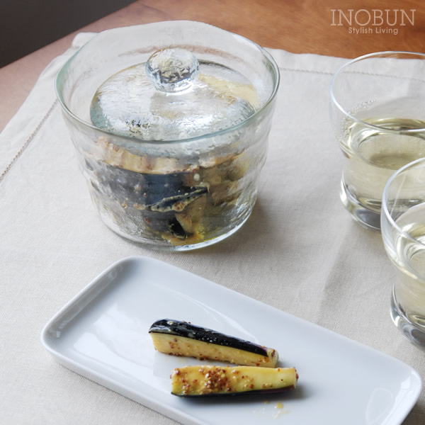 手作りガラス 浅漬鉢 L 640ml KINTO キントー