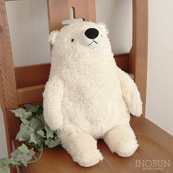 ふわふわ モンブラン クマのぬいぐるみ M アイボリー ベビーギフト ご出産祝い