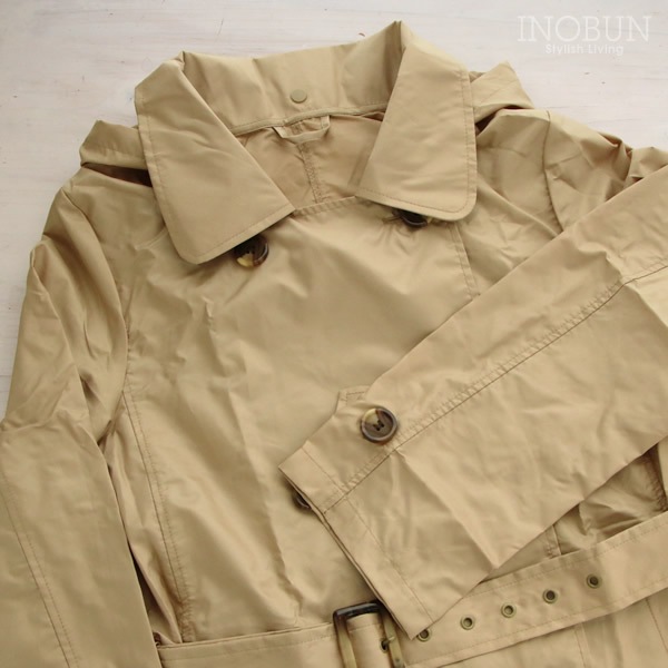 レインコート トレンチコート W P C ワールドパーティー フリー 9 11号 ベージュ ファッション レイングッズ レインコート イノブンオンラインショップ