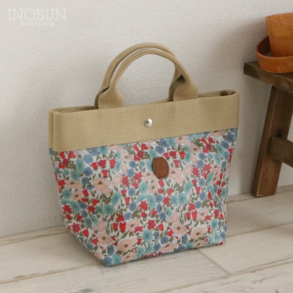 クーポール Coupole リバティプリント トートバッグ マット S Poppy&Daisy 日本製