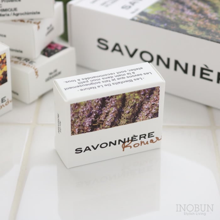 フランス製ソープ サヴォニエール プティ 石けん SAVONNIERE グリーンクレイと南仏の恵み 20g ローズマリーの香り