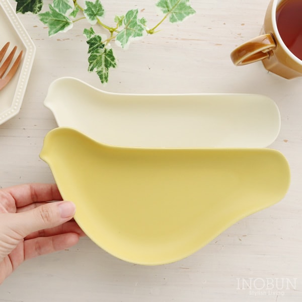 Floyd TORIZARA フロイド トリザラ 2pcs BOX入り ホワイト/イエロー 日本製 美濃焼 ご結婚祝い 電子レンジ可 内祝い