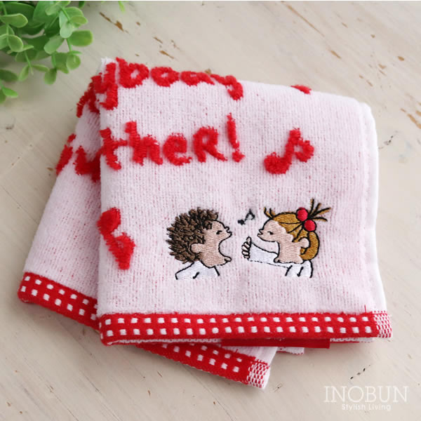 ココちゃん Coco ハンドタオル ハッピーソング タオルハンカチ ベビー キッズ ミニタオル タオル ミニタオル ハンドタオル イノブンオンラインショップ