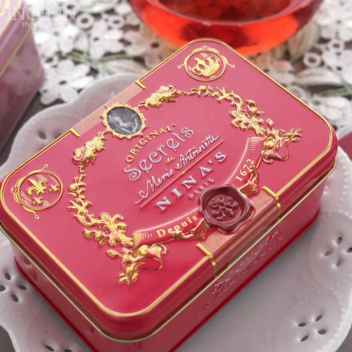 NINA'S テデアンジュ Royal box for tea ティーバッグ 缶 2.5g