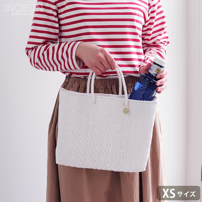 メルカド バッグ レトラ XSサイズ 花柄 ホワイト ROMBO ロンボ Letra
