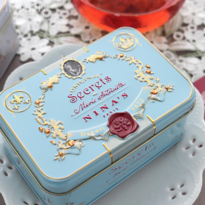 NINA'S ダージリン Royal box for tea ティーバッグ 缶 2.5g