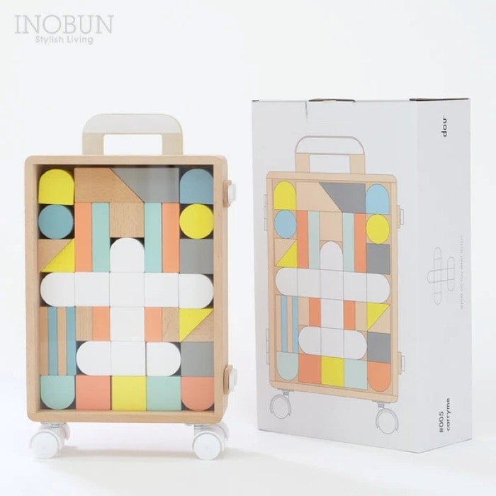 キャリーミー　ほぼ新品　カスタム少 DOU carry me キャリー ミー スーツケース型 つみきセット ベビー