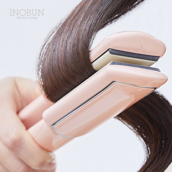 フェスティノ ストレートヘアアイロン 24mm ピンク アレンジストレート