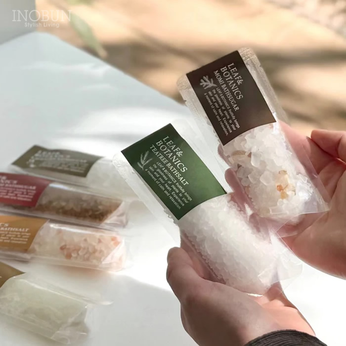 リーフ＆ボタニクス バスソルト LEAF＆BOTANICS 40g x 3袋セット