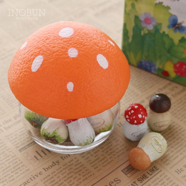  カファレル Caffarel きのこポット チョコレート ギフト 9粒入 オレンジ