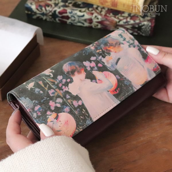 HIRAMEKI 長財布 アートヌメレザー 牛革 日本製 サージェント プレゼント