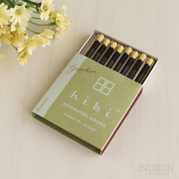 hibi ヒビ 10MINUTES AROMA ミモザ garden. レギュラーボックス 8本