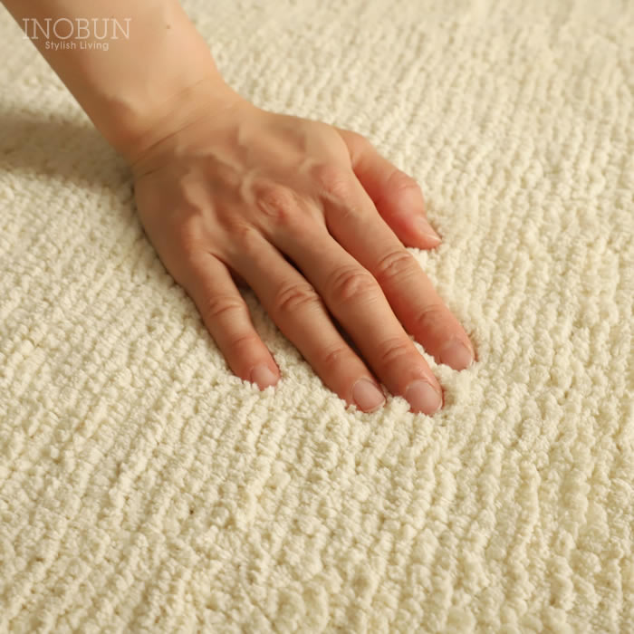 ポッシュ ラグマット スクエア 130cm x 190cm 洗える ホットカーペット