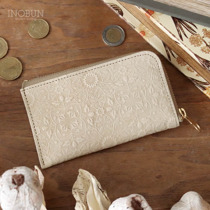 HIRAMEKI モリス L字キーケース 牛革 日本製 アルビオンホワイト プレゼント