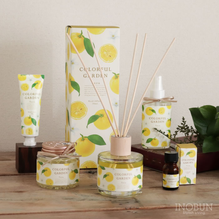 アロマオイル ルームフレグランス 柚子 Yuzu COLORFULL GARDEN 日本製 