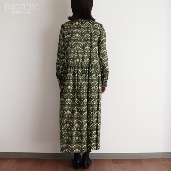 Parkes リバティシャツワンピース 極美品☆Parkes リバティ バンド