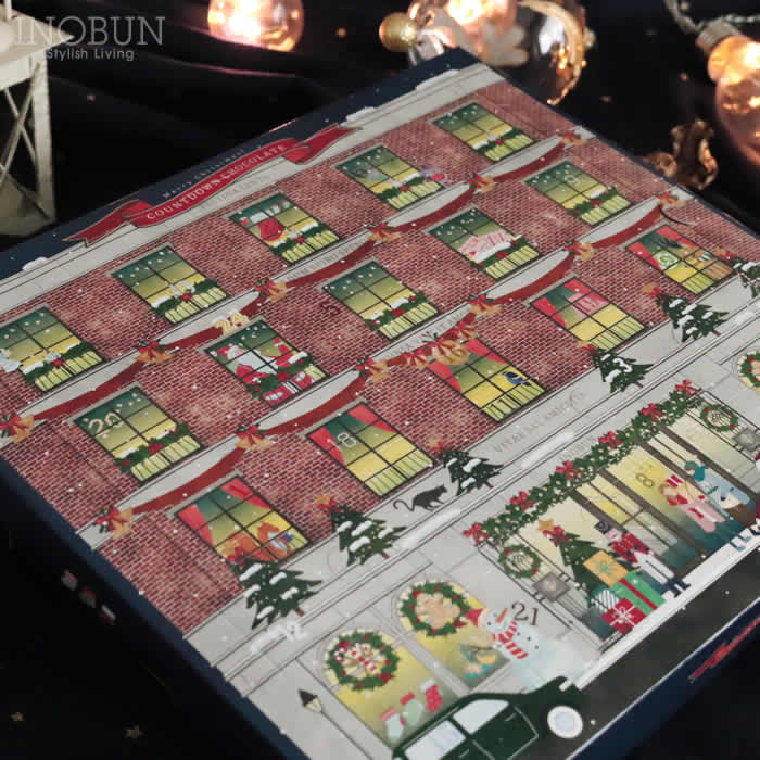 アドベントカレンダー お菓子 青いチョコ シリーズ 5色チョコ 特別限定