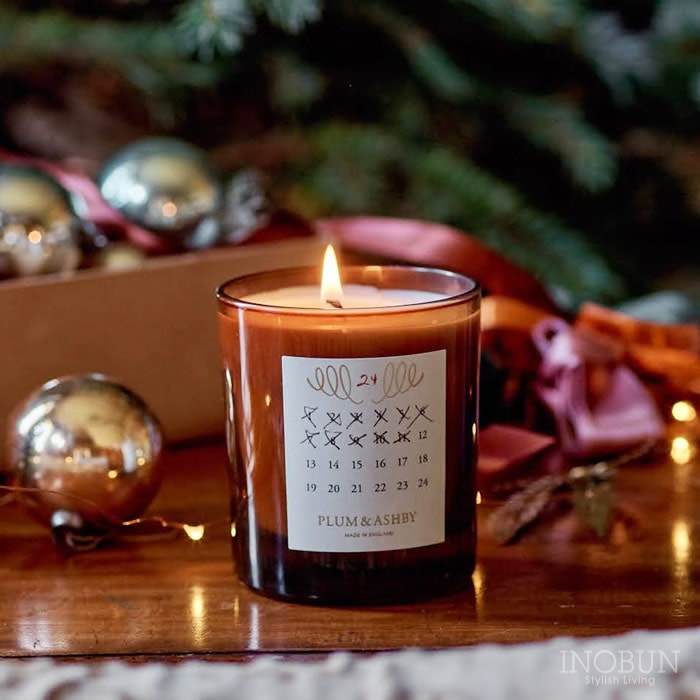 アドベントキャンドル プラム＆アシュビー シダーウッド＆パインニードル アロマキャンドル クリスマス セール