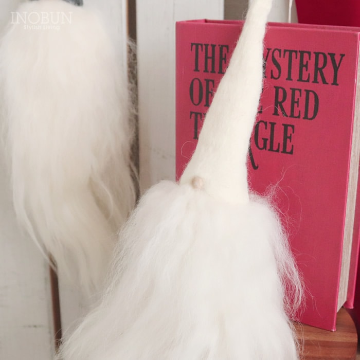 トムテ クリスマスインテリア ノルディカ サンタクロース  ホワイトハット/ホワイトヘア クリスマスプレゼント 北欧