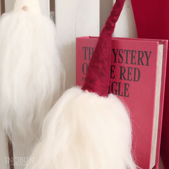 トムテ クリスマスインテリア ノルディカ サンタクロース レッドハット/ホワイトヘア クリスマスプレゼント 北欧