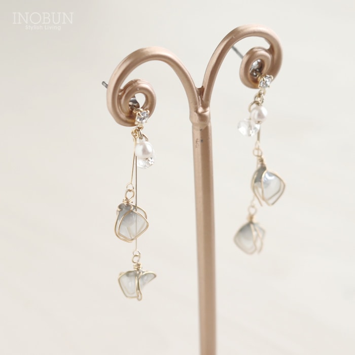 夏色つぼみカットのピアス 夏色つぼみカットのピアス