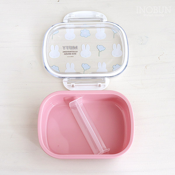 完売】ミッフィー 抗菌 ランチボックス お弁当箱 360ml フラワー 日本