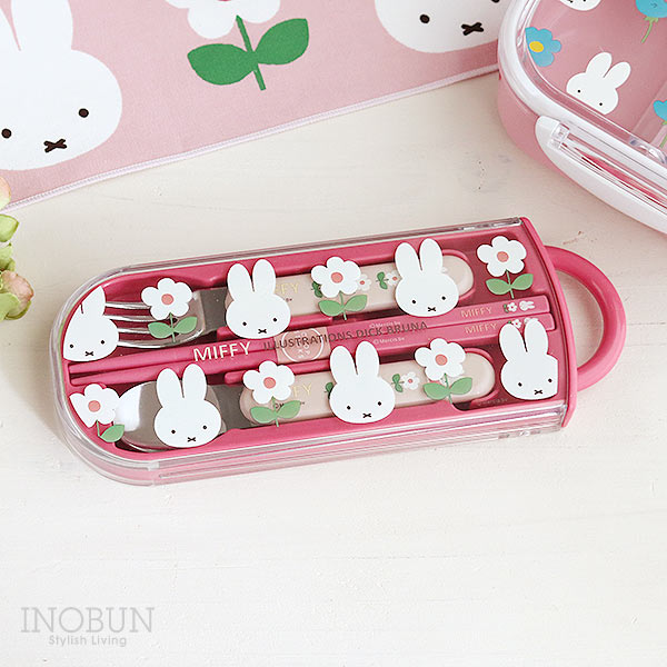 ミッフィーフジパンガラス テーブルお皿スプーンフォーク未使用品