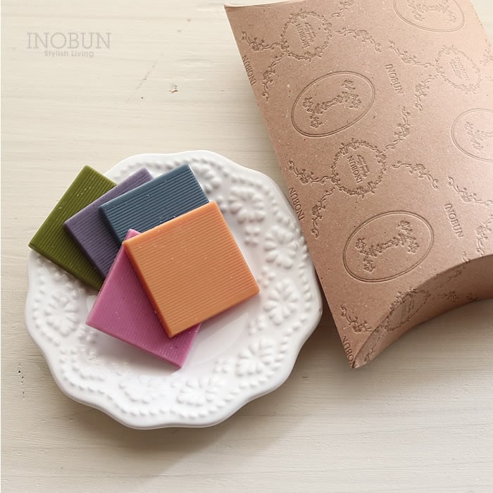 幸せの5色チョコレート 5枚入 お試しアソートセット イノブンオリジナル メール便不可 カレドブルー シリーズ