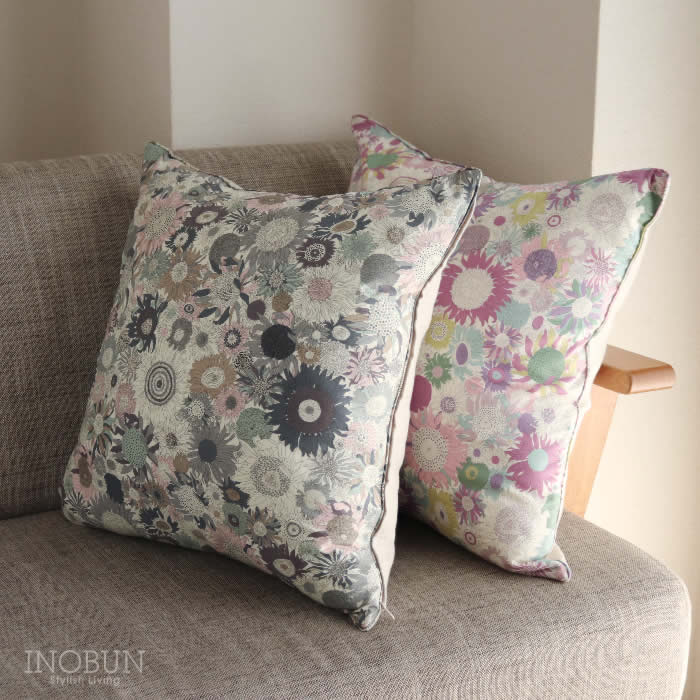 在庫限り終了】リバティ クッションカバー スモールスザンナ