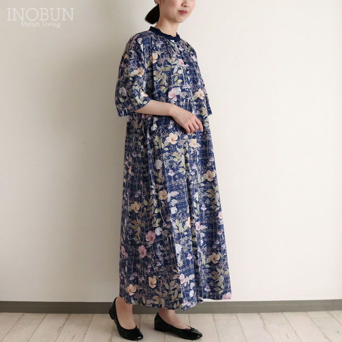 J.sloane liberty ストロベリーシーフ ワンピース LIBERTYプリント