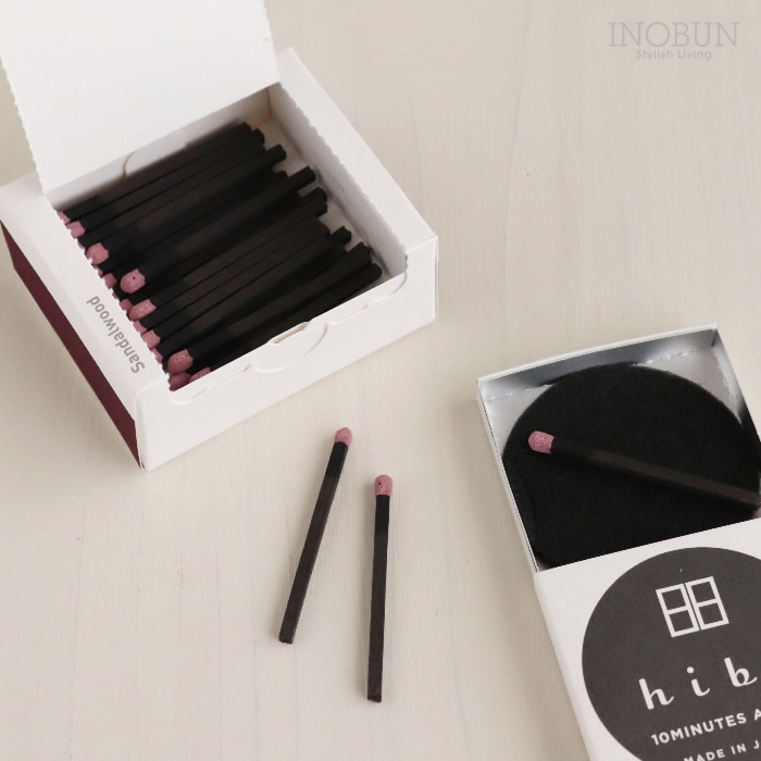 hibi ヒビ 10MINUTES AROMA 白檀 和の香り ラージボックス 30本入り