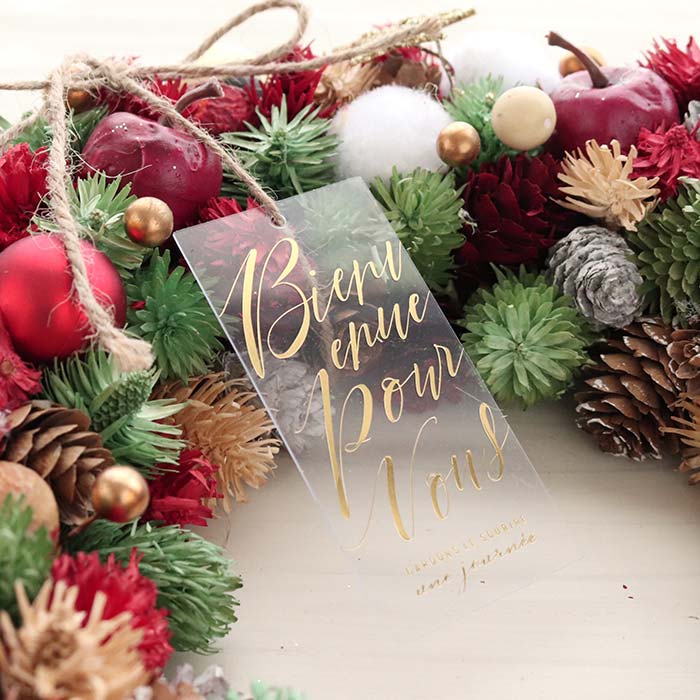 クリスマスリース ナチュラルリース ホリデーポップ L クリスマス