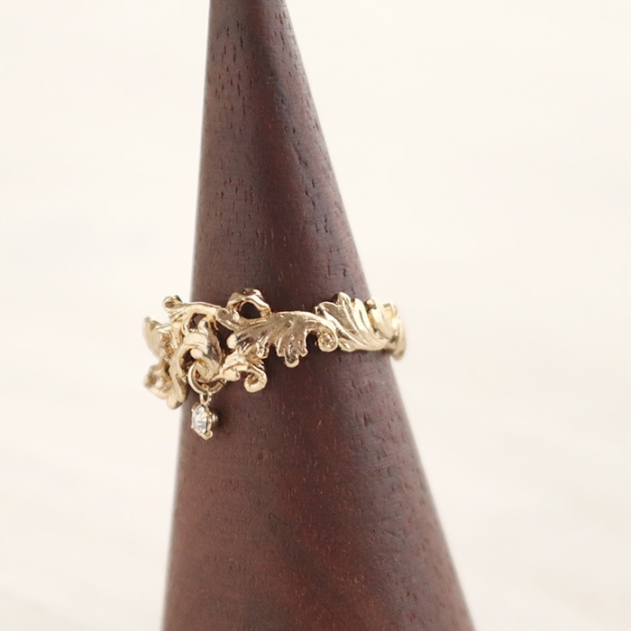 パルナートポック アカンサス リング 指輪 フリーサイズ 花