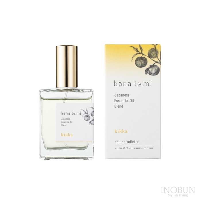 hana to mi ハナトミ オードトワレ kikka キッカ 23mL ユズ 天然精油