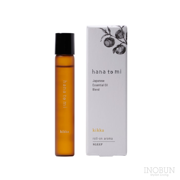 hana to mi ハナトミ ロールオンアロマ kikka キッカ 9mL ユズ 植物由来 保湿 ボディケア 日本製