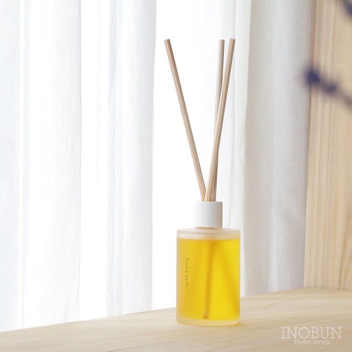 hana to mi ハナトミ アロマティックディフューザー kikka キッカ 105ml ユズ 天然精油 日本製