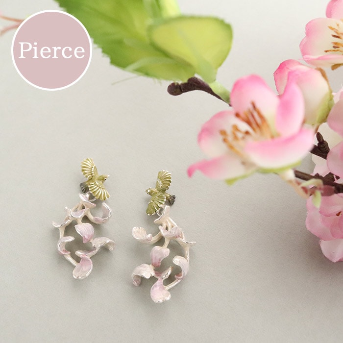 パルナートポック 春の渦 ピアス アクセサリー プレゼント