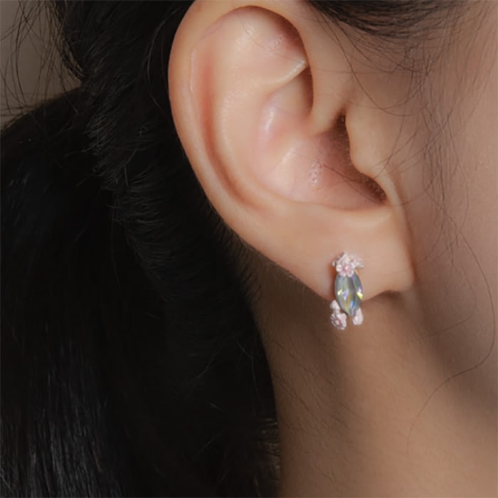 パルナートポック 桜の雨 ピアス アクセサリー Palnart Poc