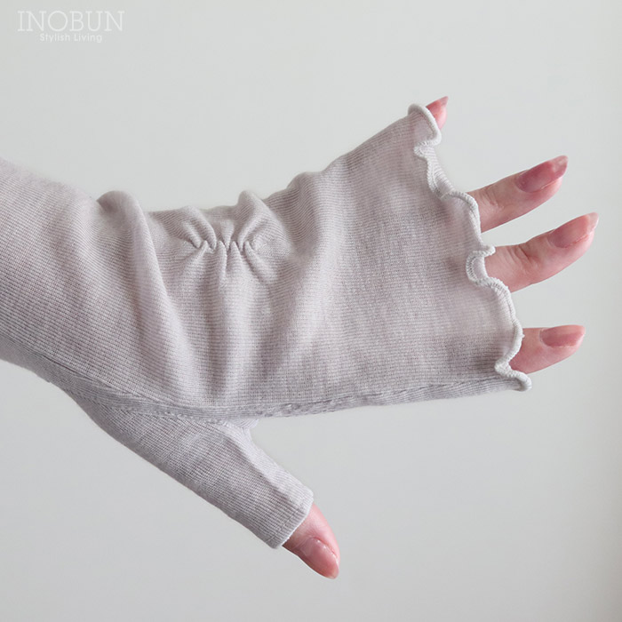 新品未使用YURI PARK 指先オープン アームカバー 手袋　グレー 新品未使用YURI PARK 指先オープン アームカバー 手袋 グレー 新品未