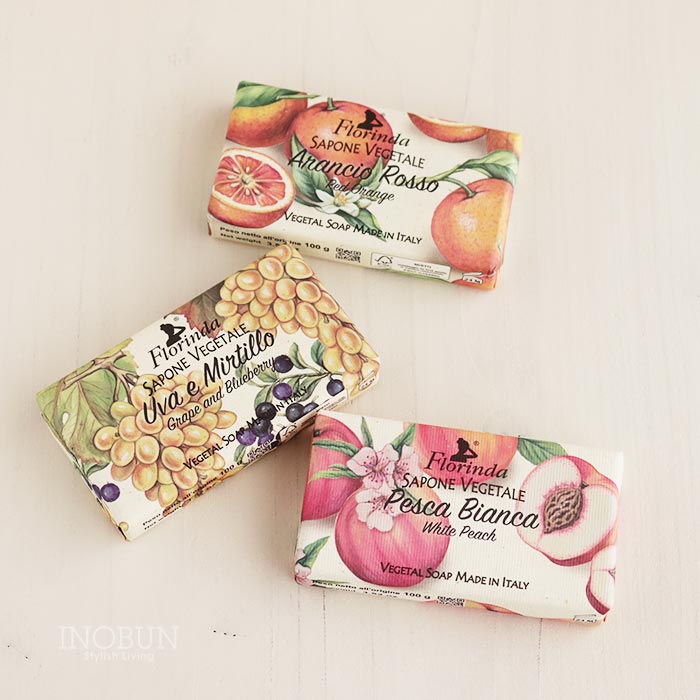 フロリンダ フレグランスソープ レッドオレンジ フルーツシリーズ 95g