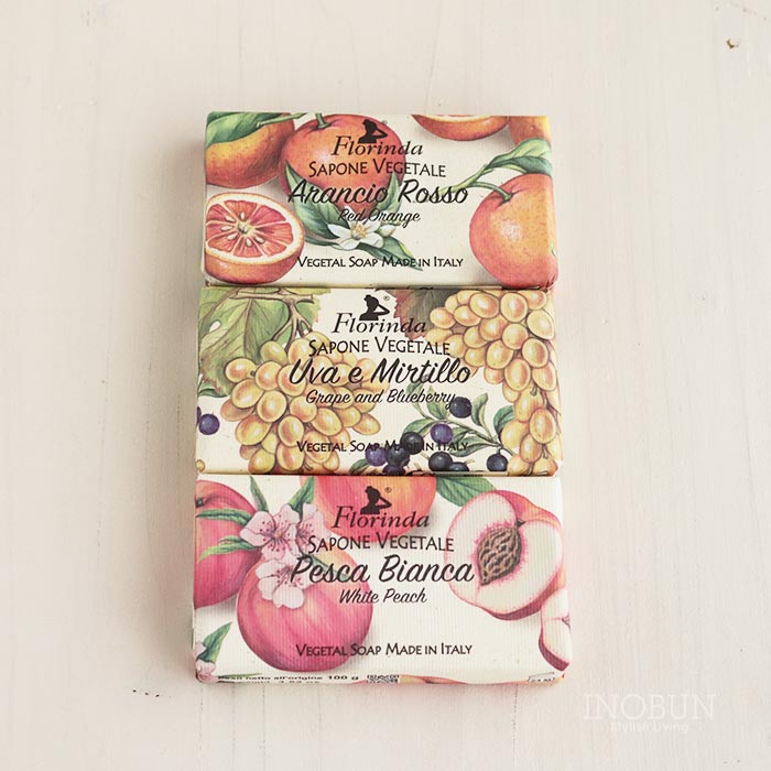 再入荷予定なし】フロリンダ フレグランスソープ ホワイトピーチ