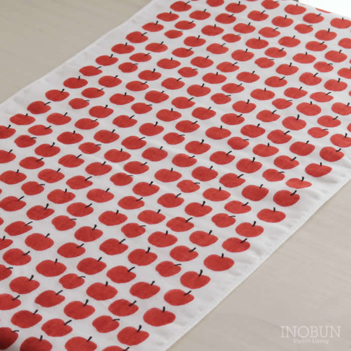 千代紙タオル フェイスタオル 林檎 chiyogami towel 手土産 ご挨拶