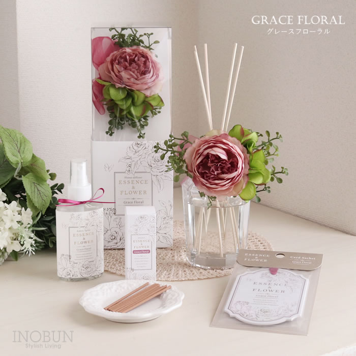 カードサシェ グレースフローラル フレグランスサシェ ESSENS & FLOWER