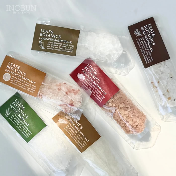 リーフ＆ボタニクス バスシュガー モミ(40g×72セット)[バスソルト] リーフ＆ボタニクス バスシュガー LEAF＆BOTANICS 40g x 3袋セット
