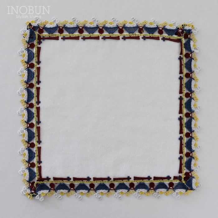 完売】近沢レース店 卵かけご飯 ホワイト 9月 シーズンタオルハンカチ