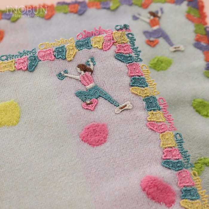 【販売開始前】近沢レース店 ボルダリング ピンクMIX 11月 シーズンタオルハンカチ