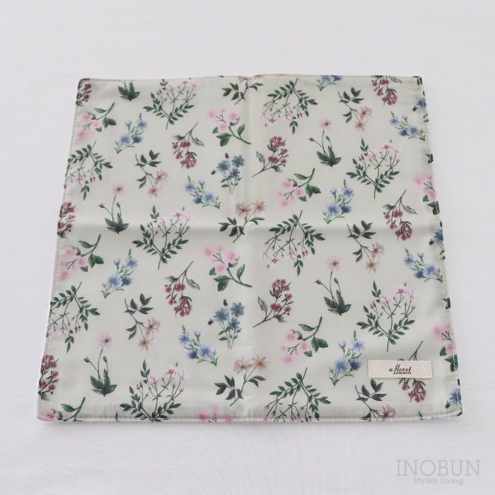 リバティ タナローン ステッチハンドタオル アニー グリーン フロー