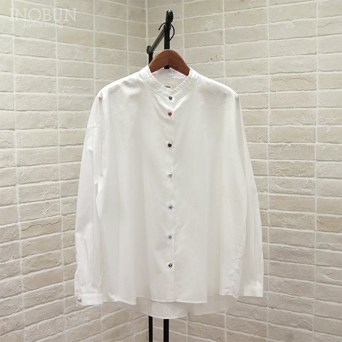 【新品】Ｌサイズ　リバティ　半袖ブラウス　 レイチェル　オレンジ　LIBERTY 楽天市場】リバティプリント 丸襟タックブラウス（チャイブ